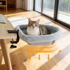 CloudNest™ Kattbädd med klämfäste