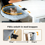 CloudNest™ Kattbädd med klämfäste