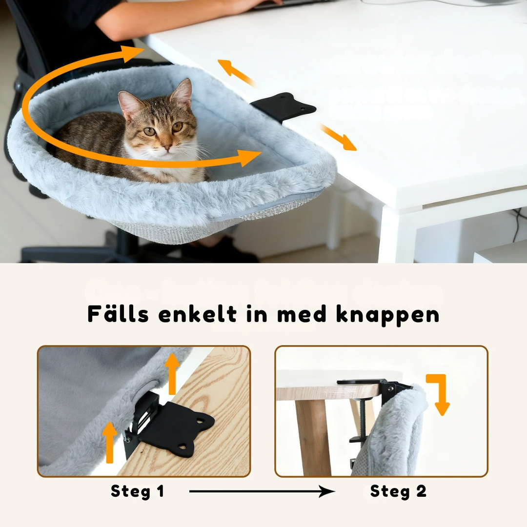 CloudNest™ Kattbädd med klämfäste