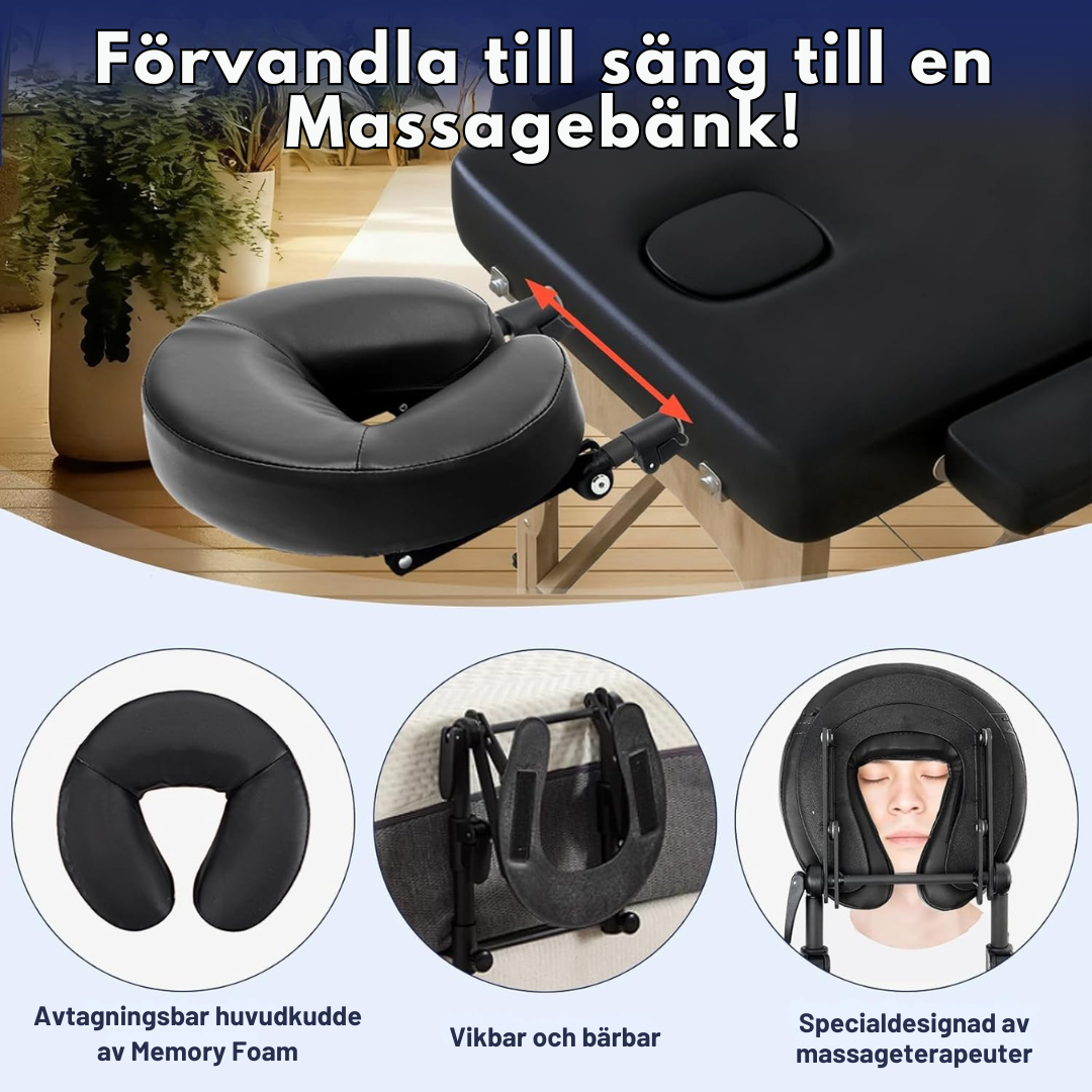 Huvudstöd för Hemmamassage