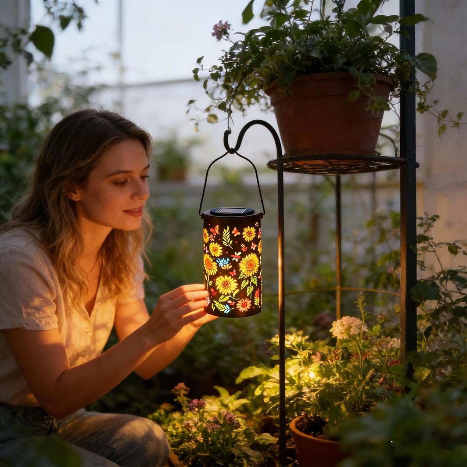 SolBloom | Solcellsljus Solros