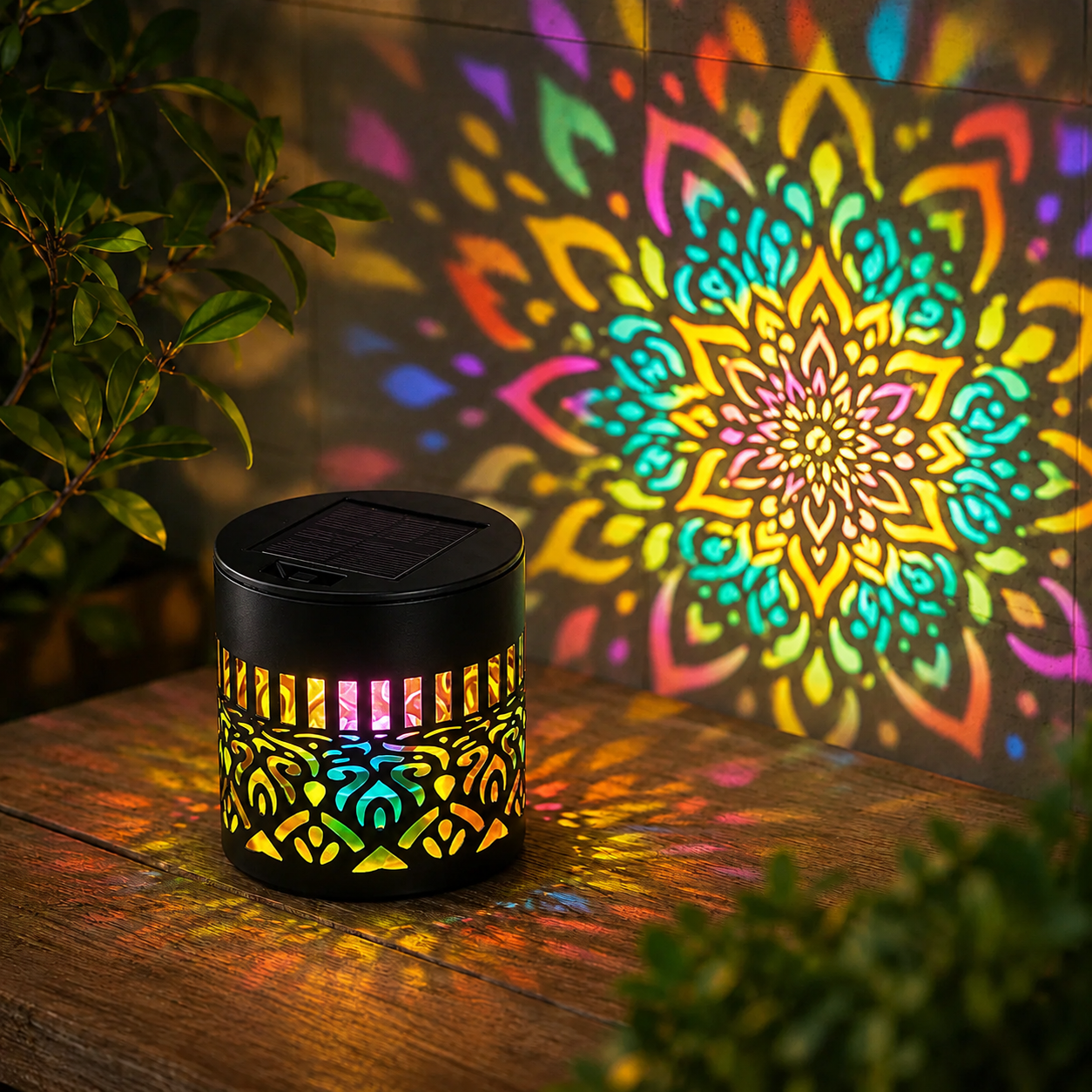 Solcellslampa Mandala