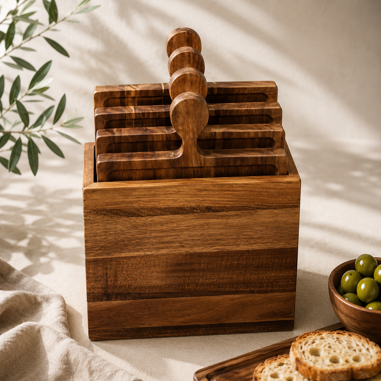 Pusselbricka i Valnöt By Vindahls
