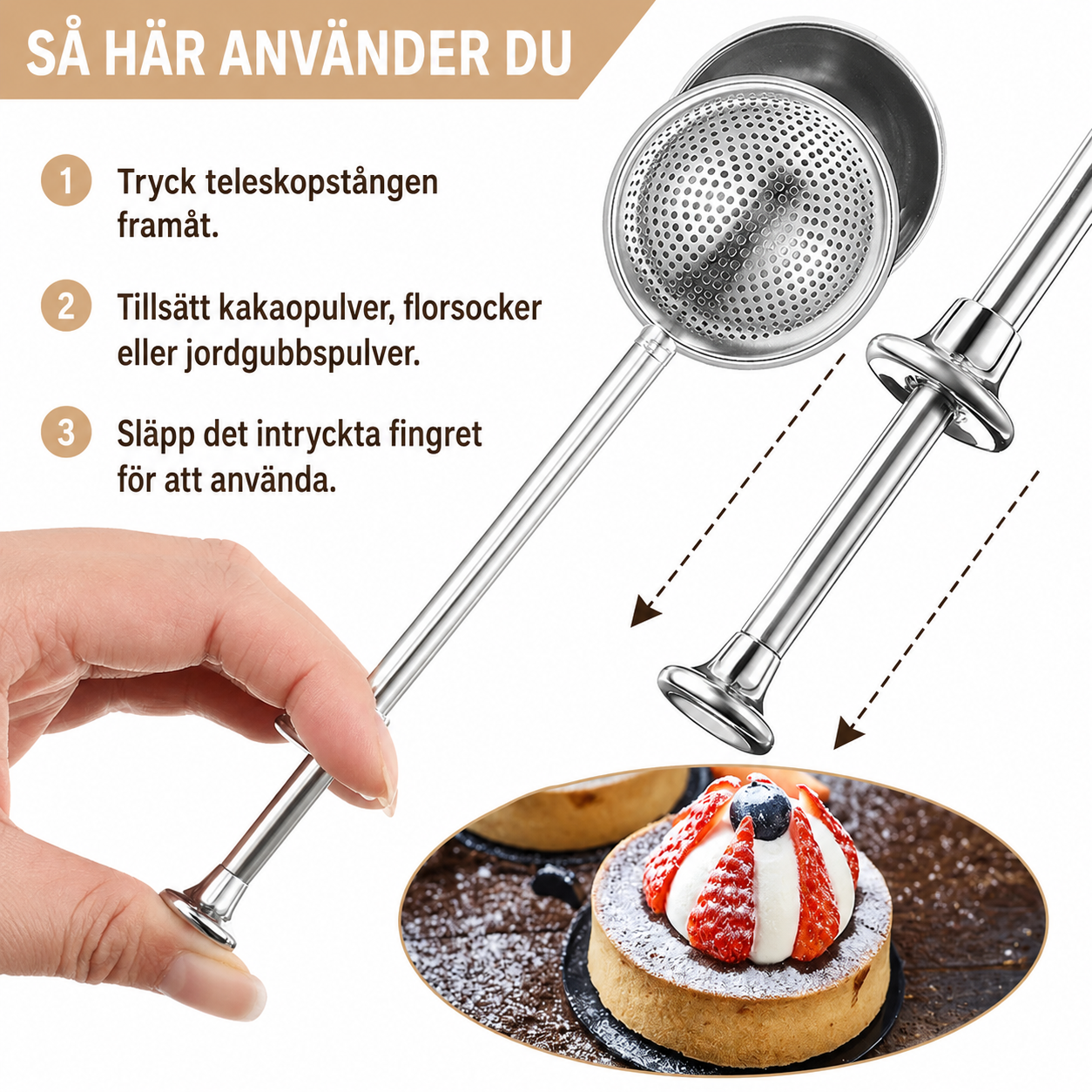 Multifunktionell Finströare