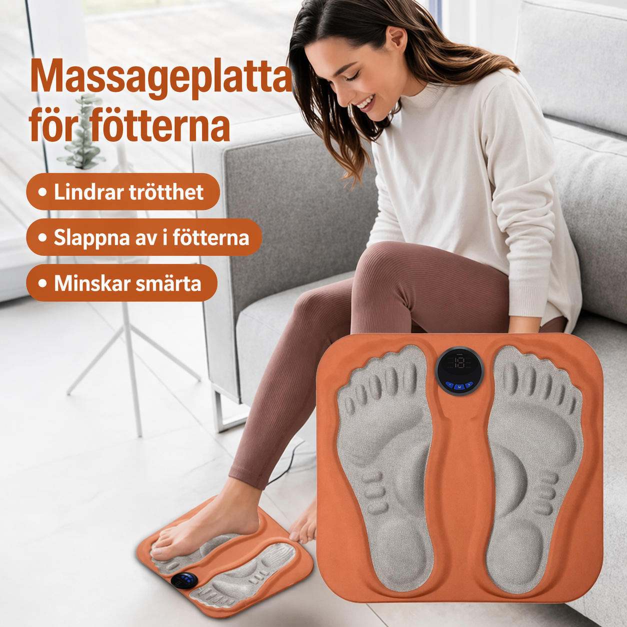 StepRelief | Fotmassagematta