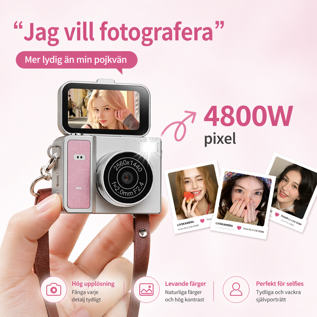 SnapCam Pro | Mini Nyckelringskamera
