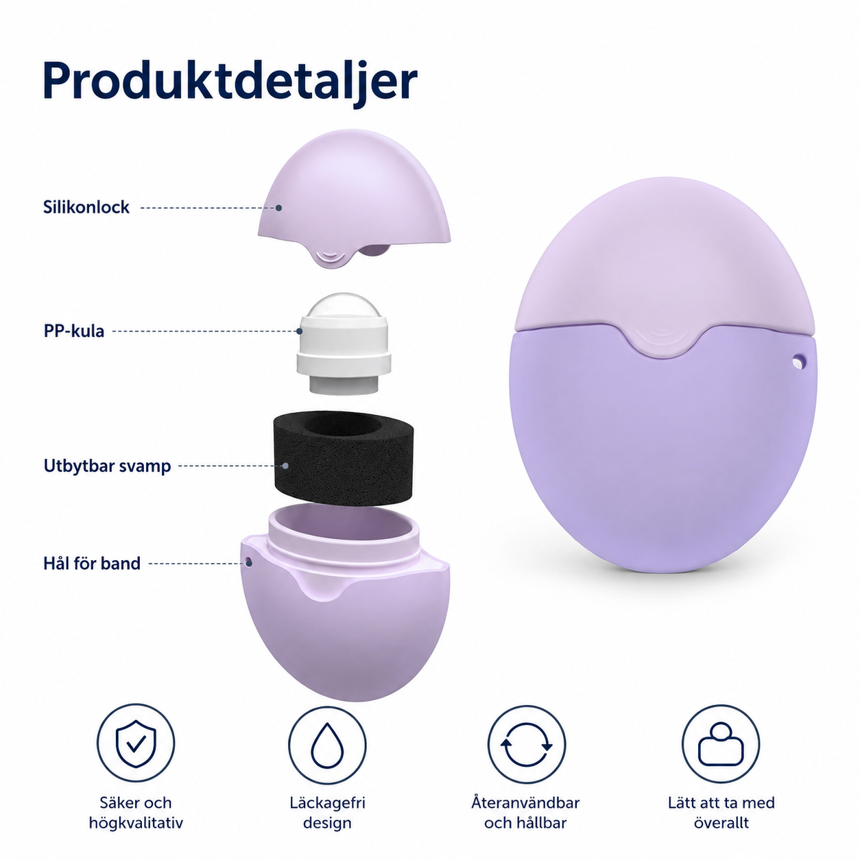 SunRoll|Påfyllningsbar Solkrämsroller