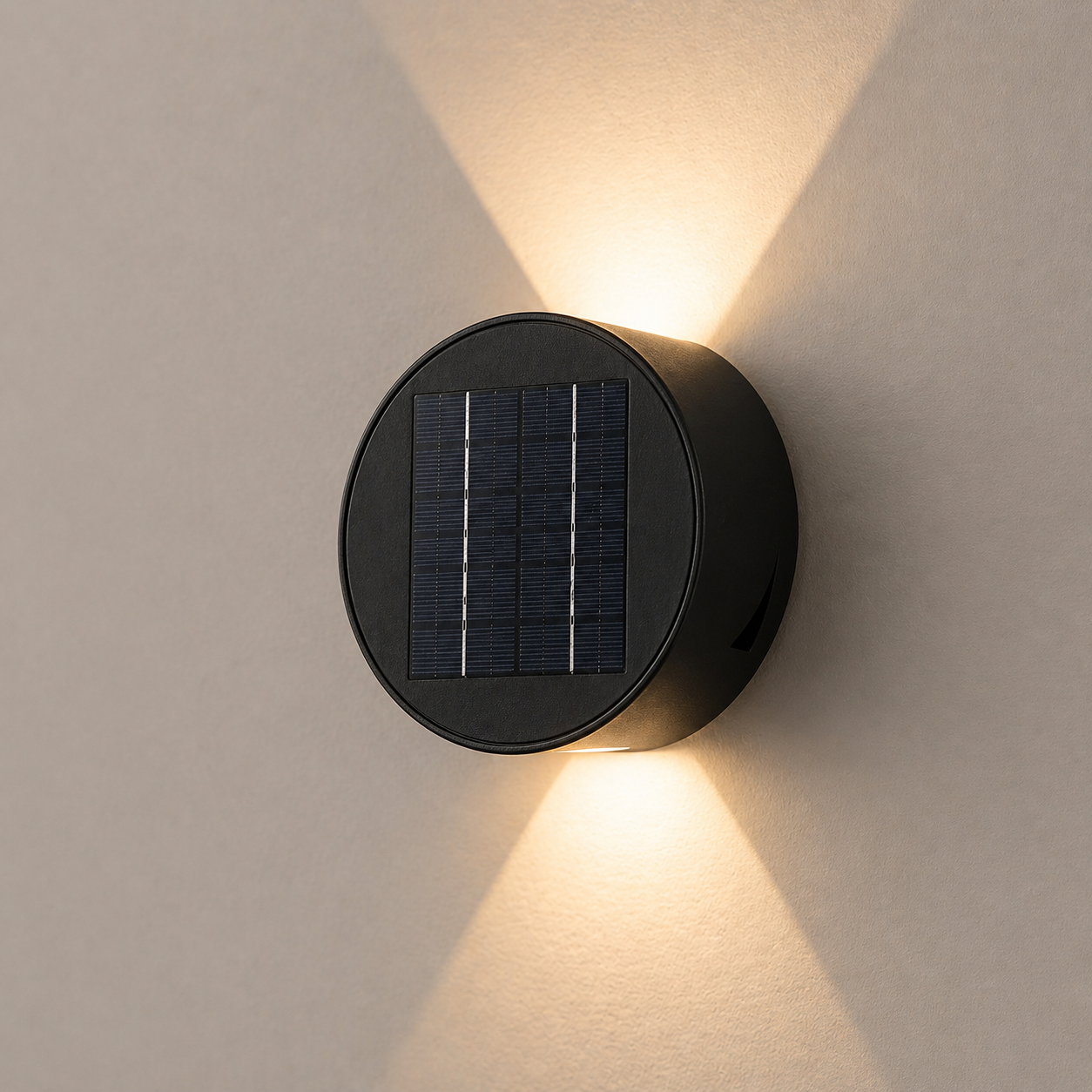 Solkrets | Solcellsvägglampa med 360° Rotation (2-pack)