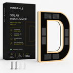 Vindahls Husnummer | Belysta & Solcellsdrivna