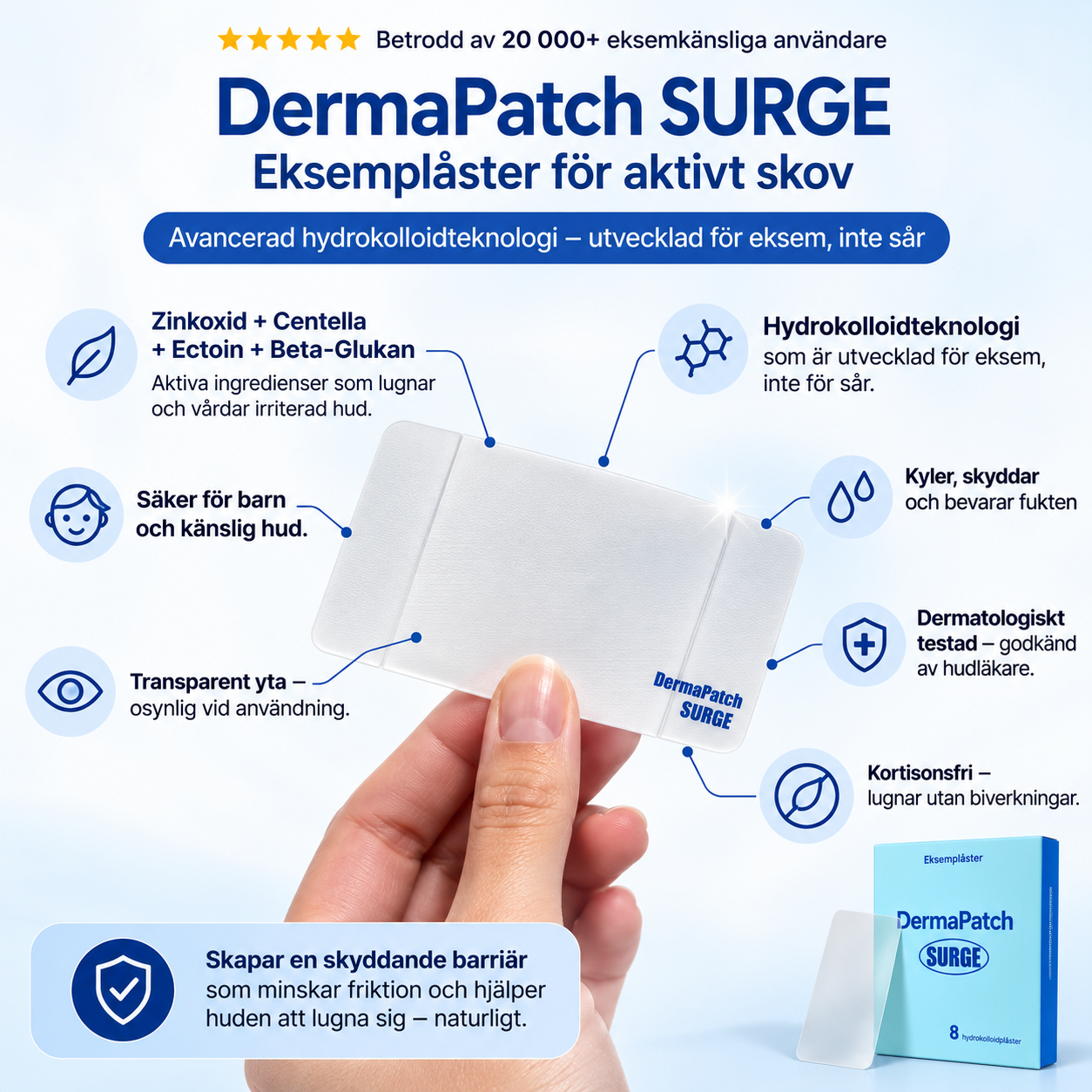 DermaPatch™ Eksemplåster