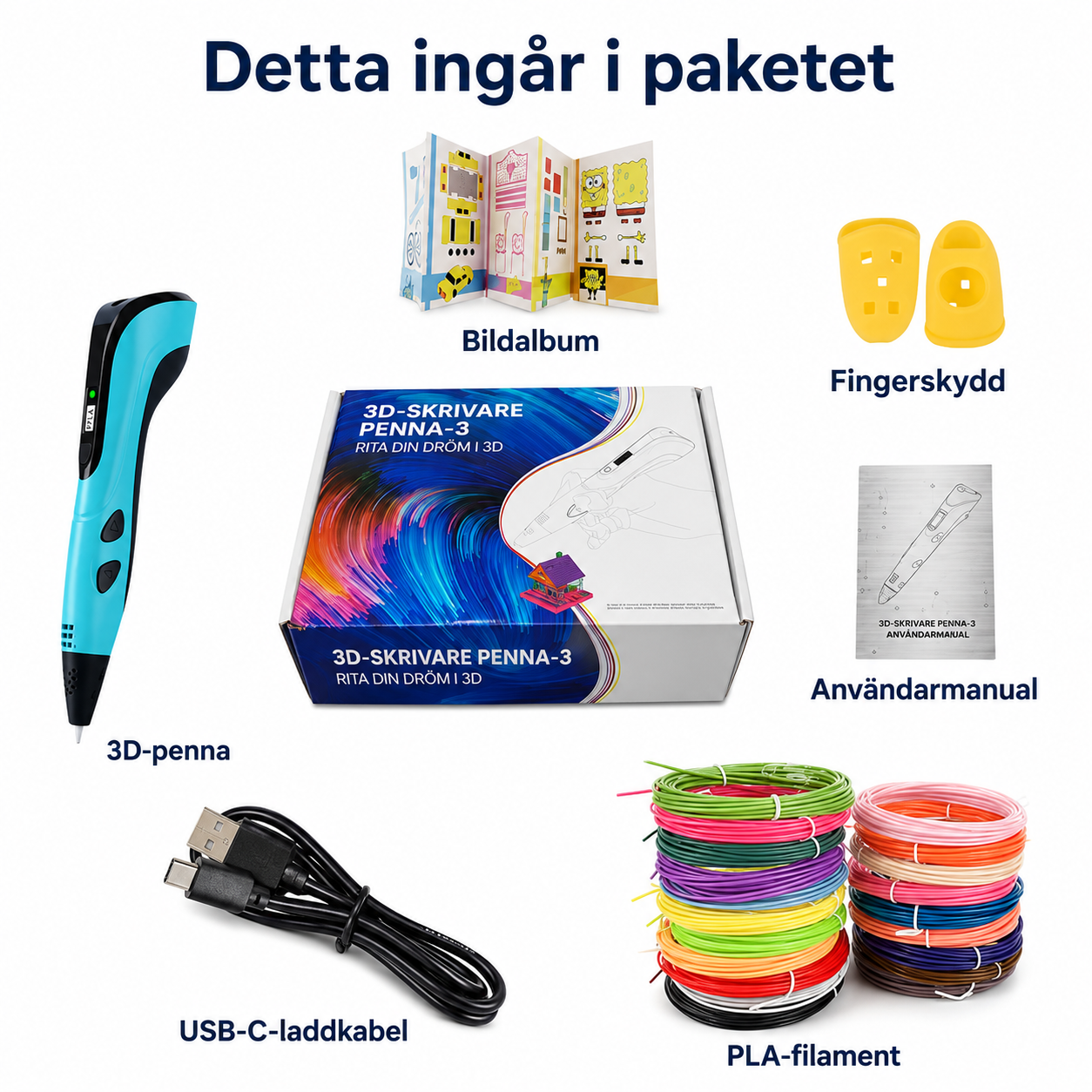Skapa3D™ 3D-Penna