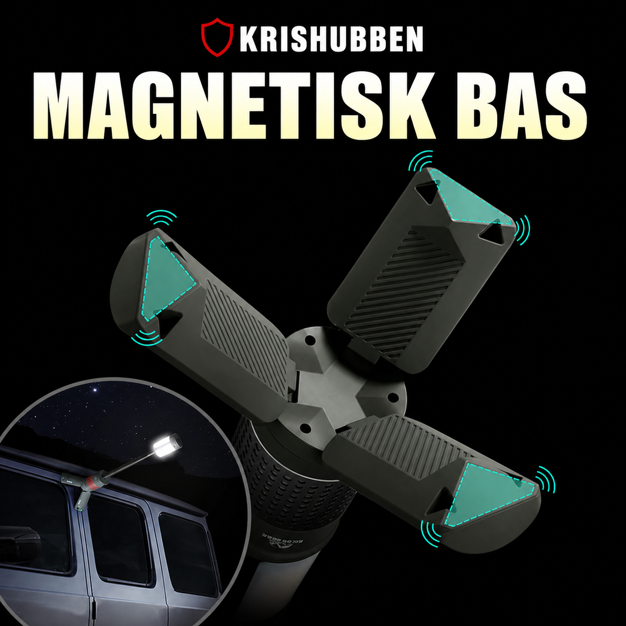 NordLight 2.0 | Campinglampa med Powerbank