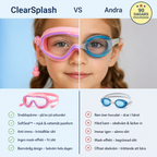 ClearSplash | Läckagefria simglasögon med anti-immglas