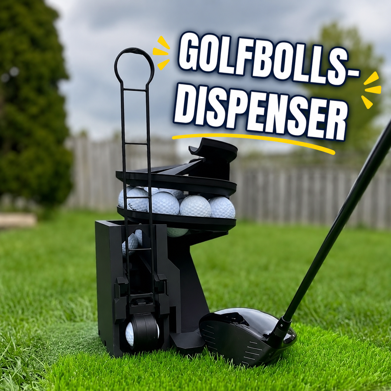 PuttFlow™ Automatisk Golfbollsmatare
