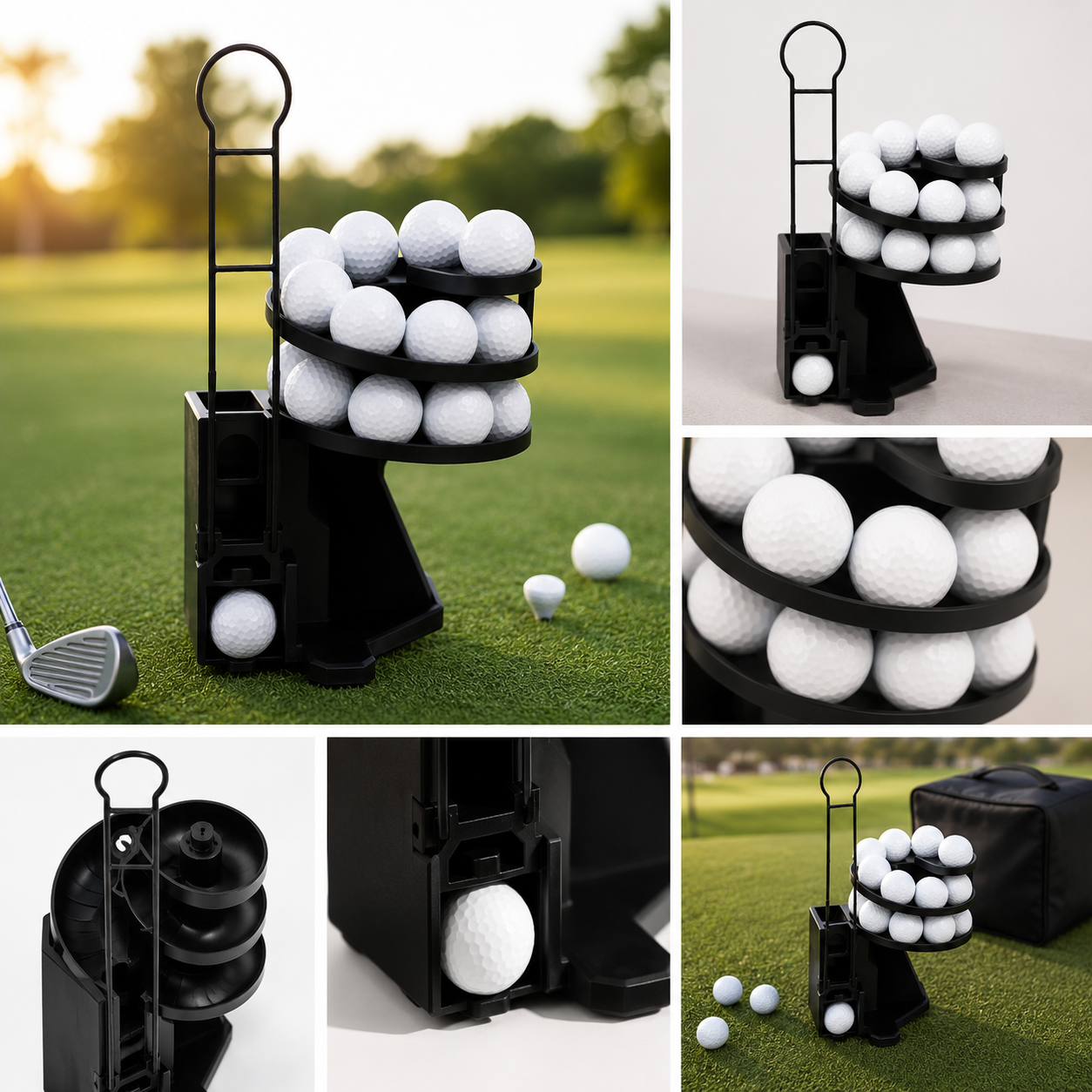 PuttFlow™ Automatisk Golfbollsmatare