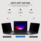 SafeShade™ Anti-Spy Skärmskydd (2-pack)