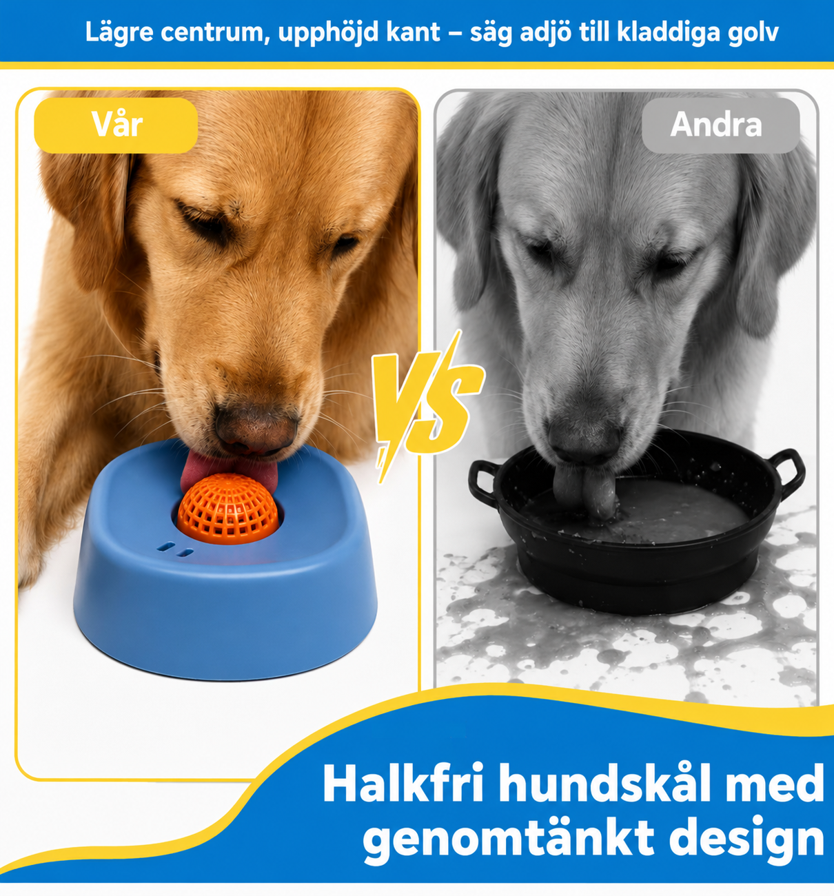 Slow Feeder Slickskål