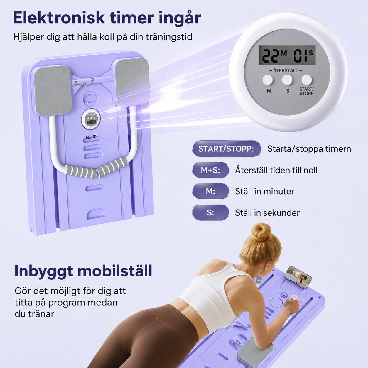 Multifunktionell Träningsbräda