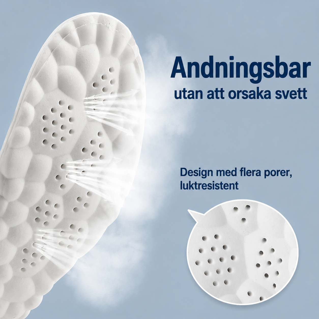 4D Komfortsulor med Fotvalvsstöd