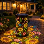 SolBloom | Solcellsljus Solros