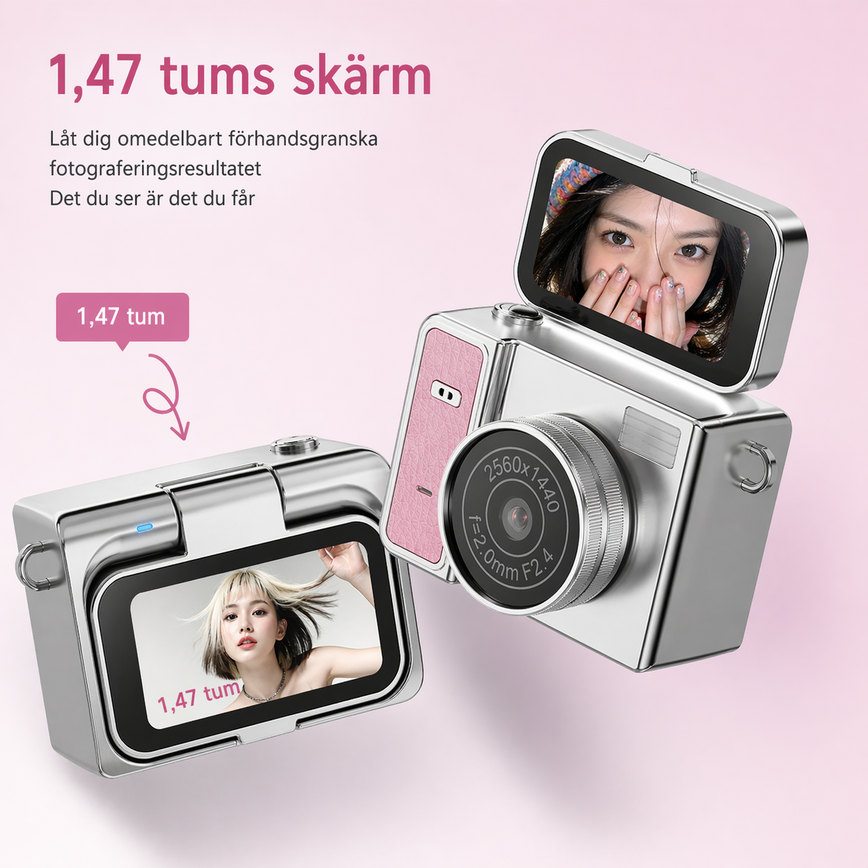 SnapCam Pro | Mini Nyckelringskamera
