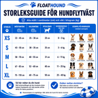 Hundflytväst med Hakstöd
