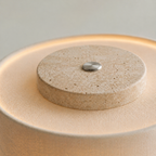 Petra | Portabel Bordslampa i Naturlig Marmor