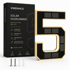 Vindahls Husnummer | Belysta & Solcellsdrivna