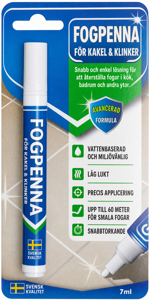 Fogpenna för Kakel & Klinker