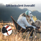 Hopfällbar campingstol