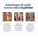 ErgoRoller massageroller för celluliter och muskelmassage