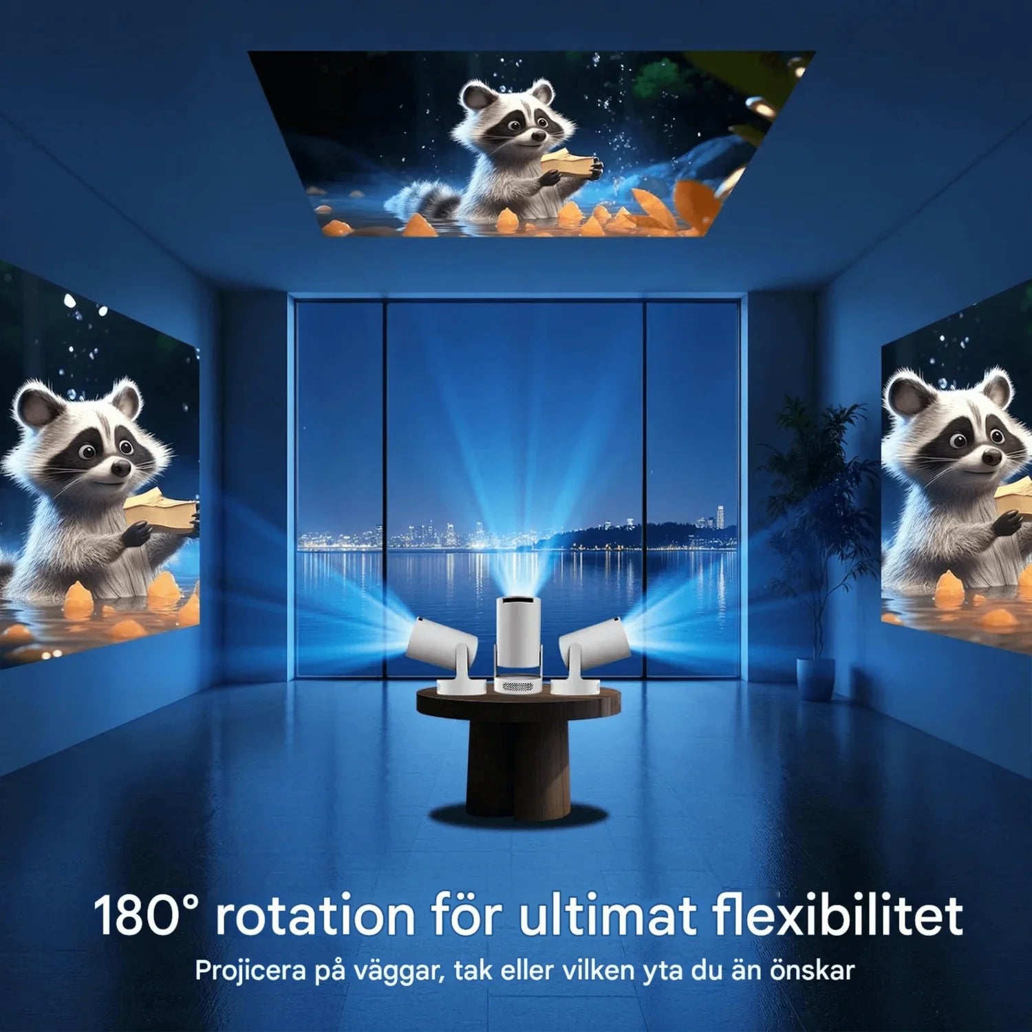 Magcubic HY300 Pro+ | Portabel 8K Projektor
