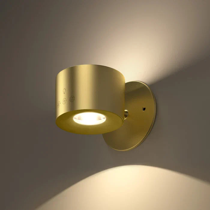 Dubbelljus | Roterbar LED-vägglampa (2-pack)