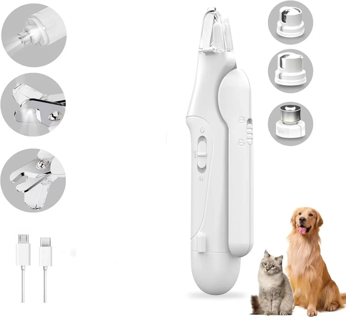 KlippSäkert™ LED Nageltrimmer
